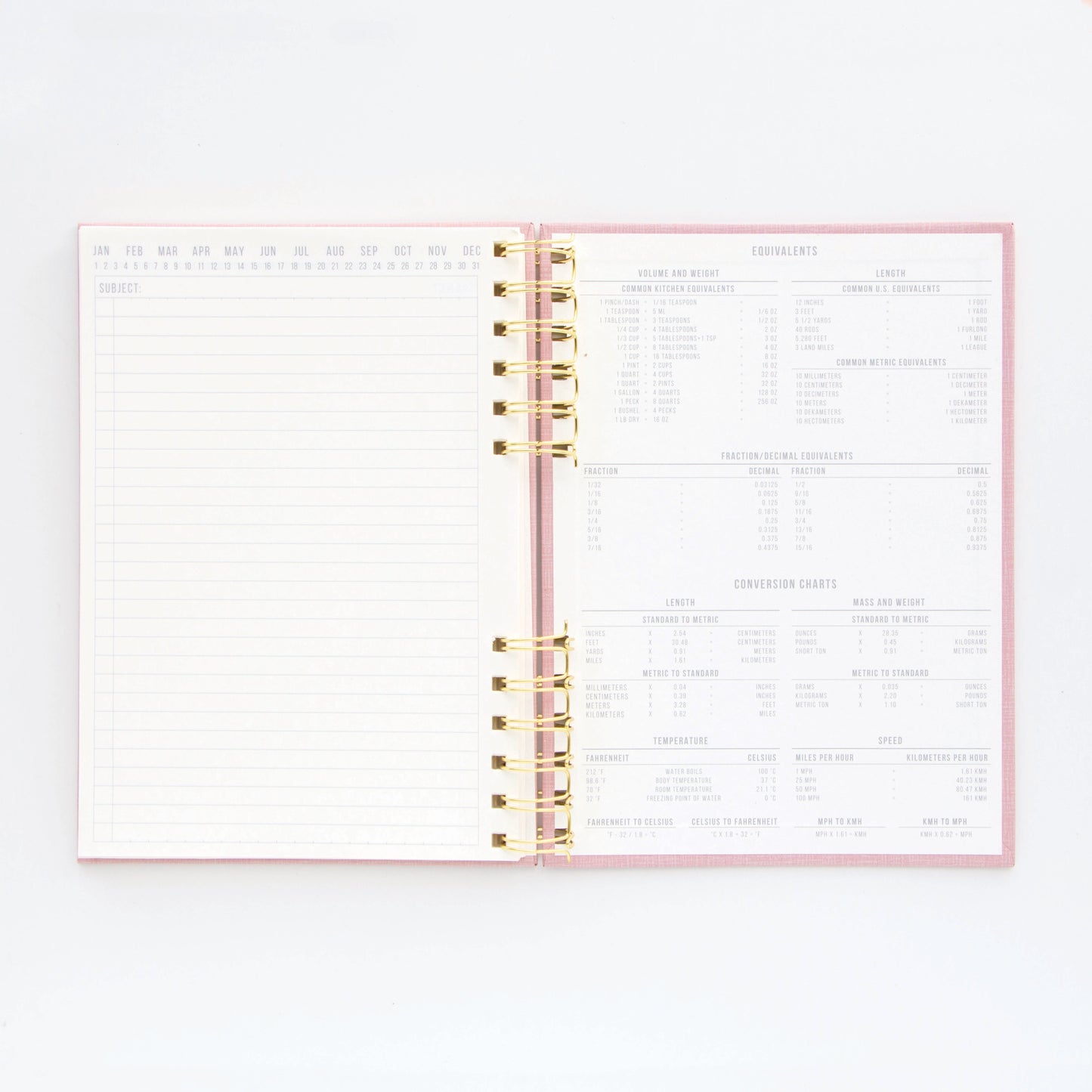 Standard Issue Notebook No.12 - Dusty Pink