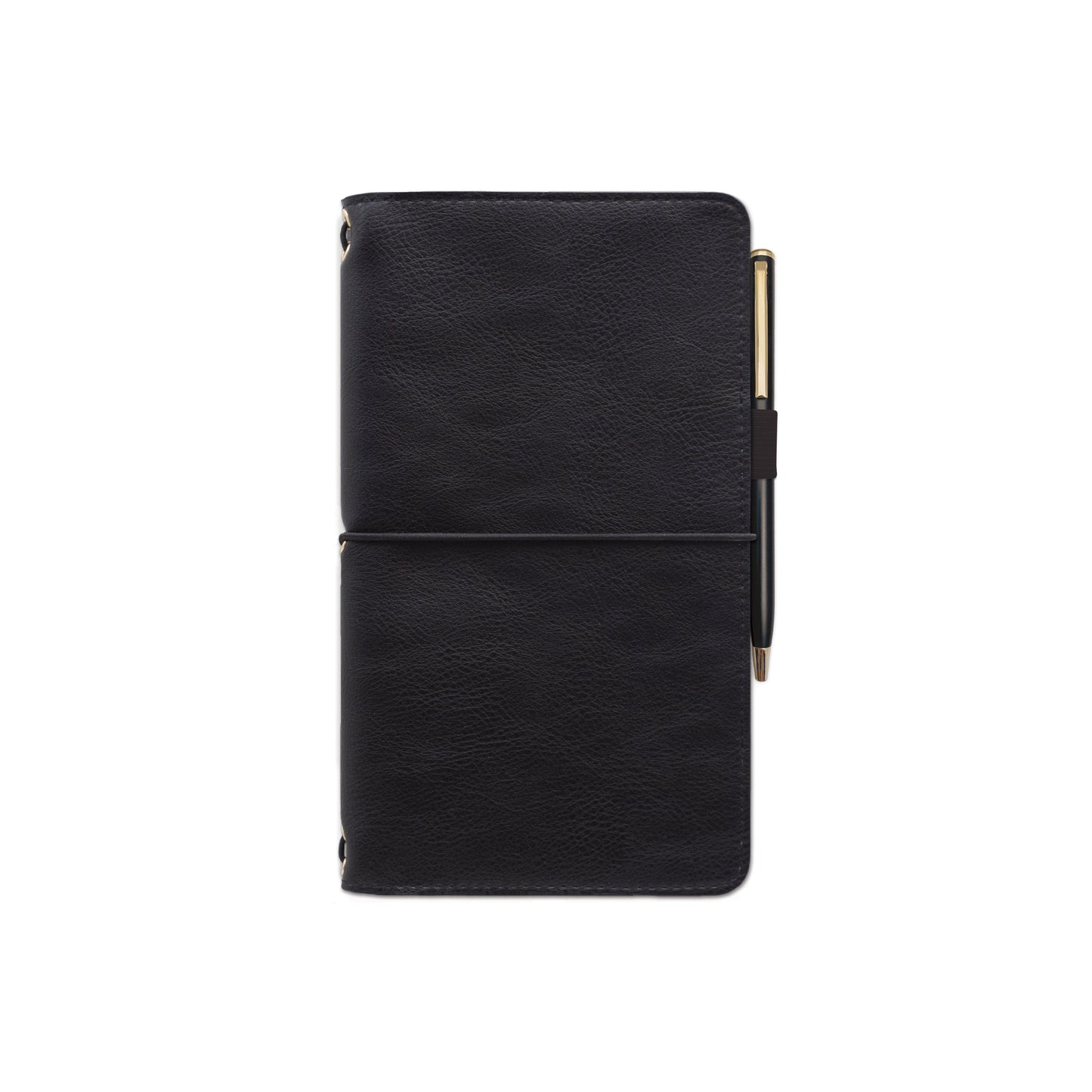 Vegan Leather Folio - Black