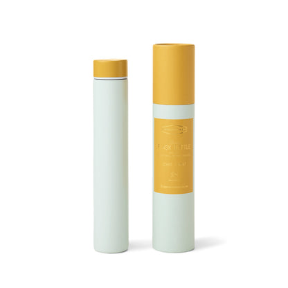 Slim Flask Bottle - Mint & Ochre