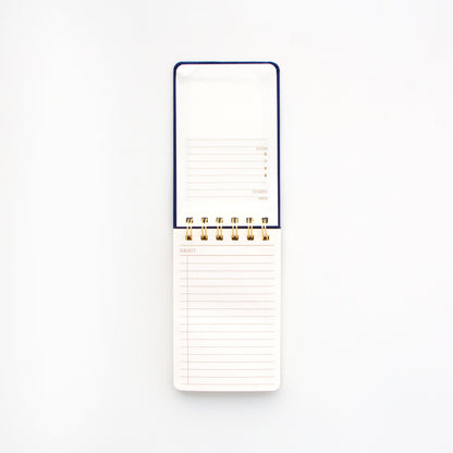 Cloth Covered Notepad - "Live By The Sun"