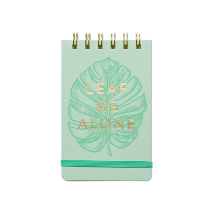 Vintage Sass Notepad - Leaf Me Alone