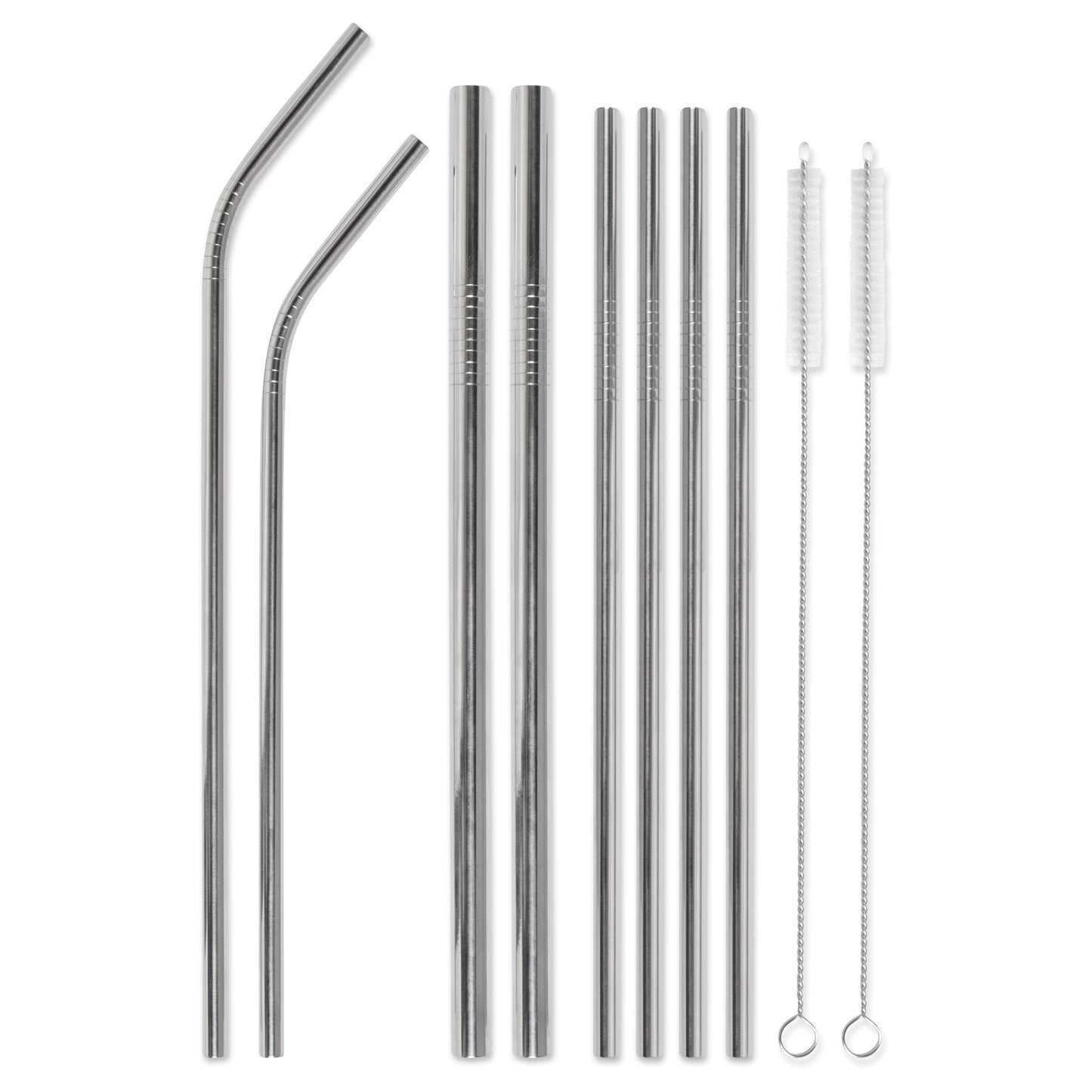 Stainless Steel Straw Set - "Clink & Drink"